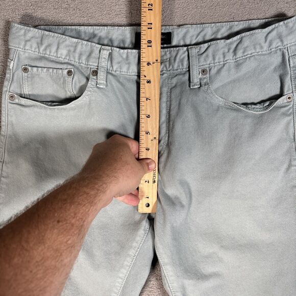 Banana Republic Performance Jeans Men’s Size 34x32 Fit 34x29 Powder Blue Denim - Picture 5 of 13